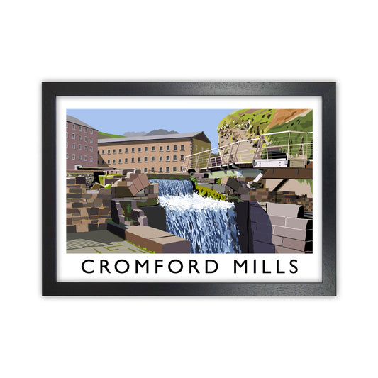 Cromford Mills by Richard O'Neill Black Grain