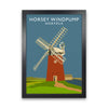 Horsey Windpump Norfolk Art Print by Richard O'Neill