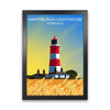 Happisburgh Lighthouse Norfolk Art Print by Richard O'Neill
