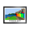 North Bay Scarborough North Yorkshire Coast Art Print by Richard O'Neill