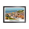 Hastings Framed Digital Art Print by Richard O'Neill