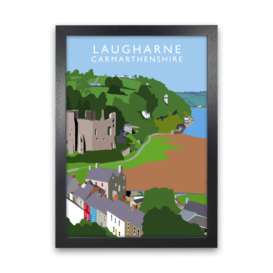 Laugharne by Richard O'Neill Black Grain