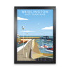 Bridlington East Yorkshire Framed Digital Art Print by Richard O'Neill