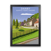 Danby (Portrait) by Richard O'Neill Yorkshire Art Print, Vintage Travel Poster