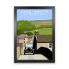 Langthwaite (Portrait) by Richard O'Neill Richard O'Neill Yorkshire Art Print