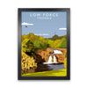 Low Force Teesdale (Portrait) by Richard O'Neill Richard O'Neill