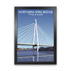 Northern Spire Bridge Tyne & Wear Framed Art Print by Richard O'Neill