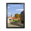 Pickering (Portrait) by Richard O'Neill Yorkshire Art Print, Travel Poster