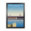 Ramsey Lighthouses (Portrait) by Richard O'Neill