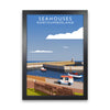 Seahouses (Portrait) by Richard O'Neill
