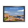 Seahouses Northumberland Framed Digital Art Print by Richard O'Neill
