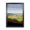 Sutton Bank (Portrait) by Richard O'Neill Yorkshire Art Print, Travel Poster