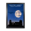 Whitby Abbey (Night) (Portrait) by Richard O'Neill Yorkshire Art Print