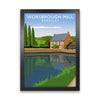Worsbrough Mill (Portrait) by Richard O'Neill Yorkshire Art Print