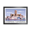 Liverpool Cathedral In Snow by Richard O'Neill