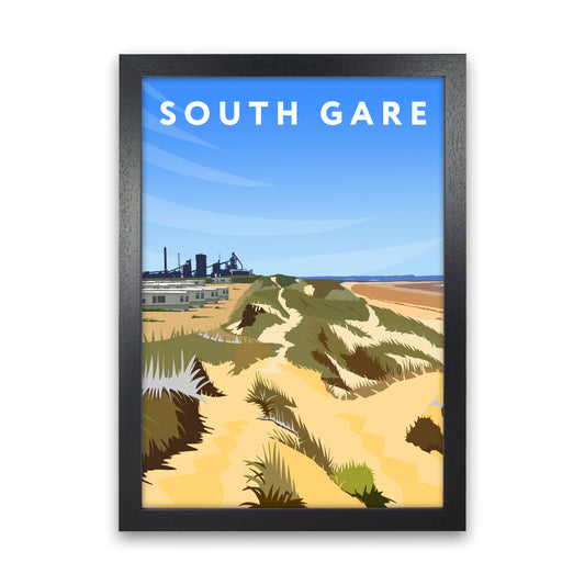 South Gare Portrait by Richard O'Neill Black Grain