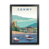 Conwy Art Portrait Print by Richard O'Neill