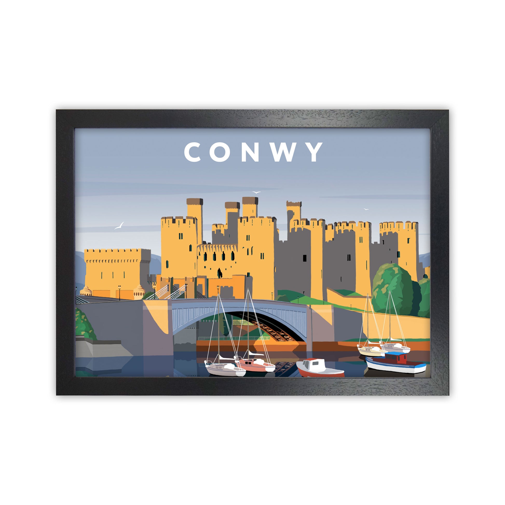 Conwy by Richard O'Neill Black Grain