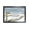 Hambleton Hills In Snow by Richard O'Neill