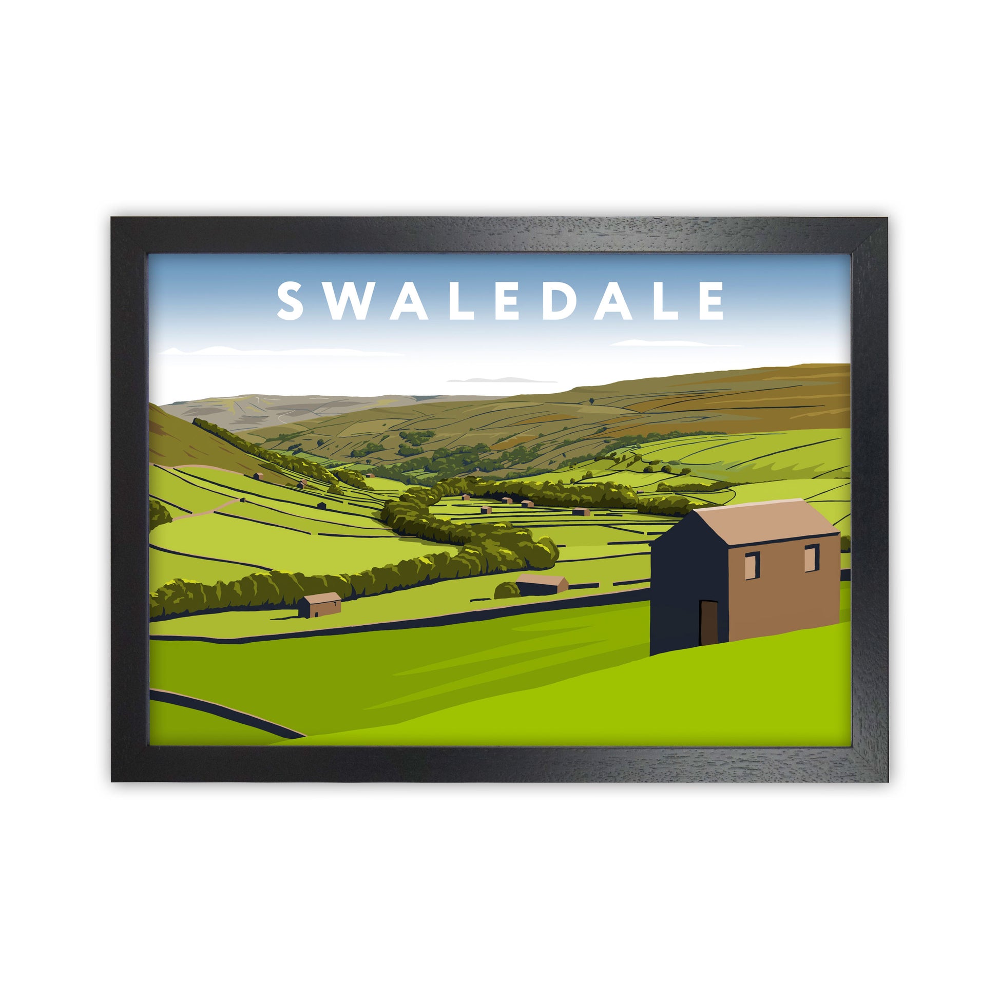 Swaledale2 by Richard O'Neill Black Grain