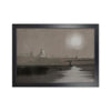 St. Paul's In Fog Travel Art Print by Richard O'Neill, Framed Wall Art