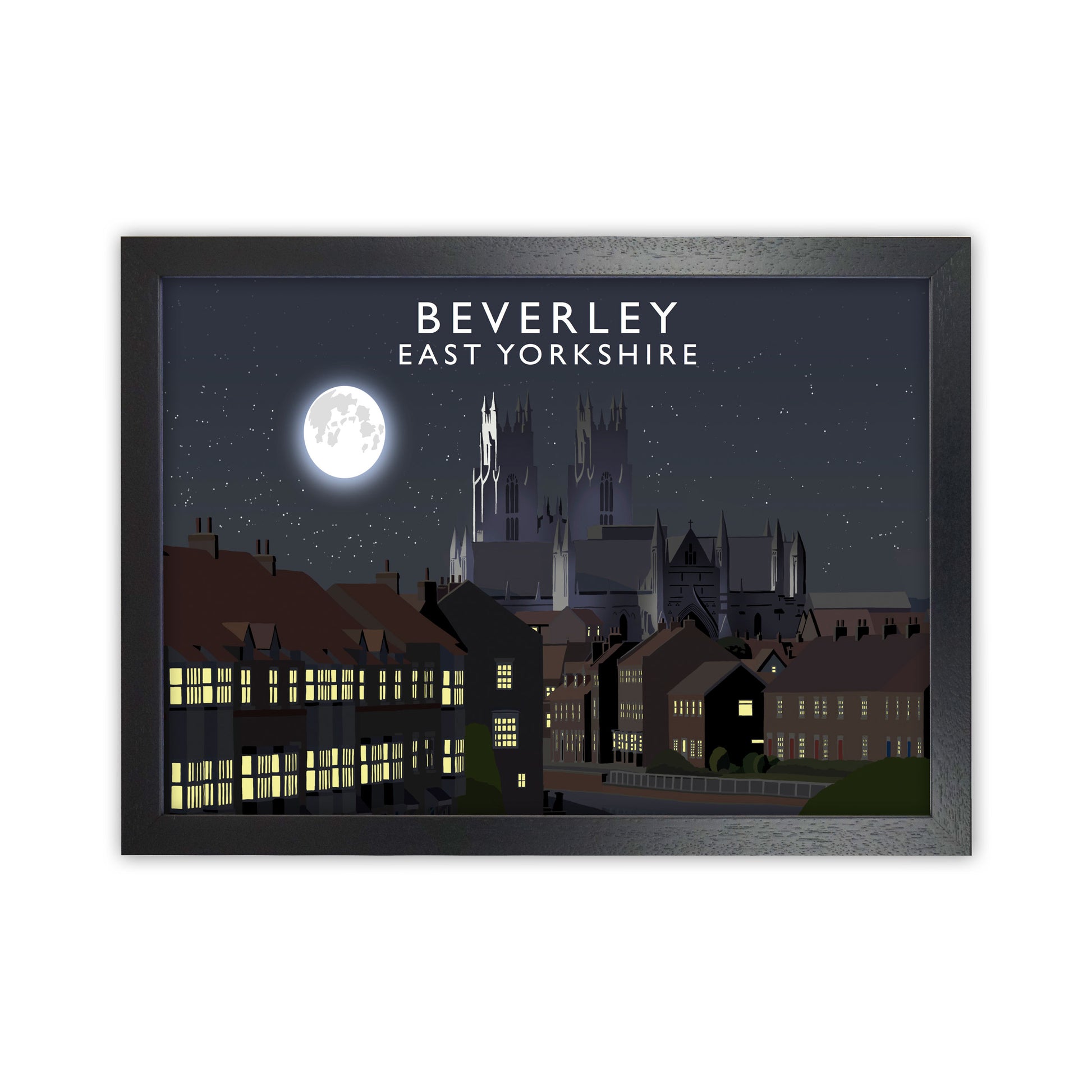 Beverley East Yorkshire Art Print by Richard O'Neill Black Grain