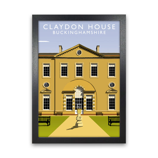 Claydon House Portrait by Richard O'Neill Black Grain