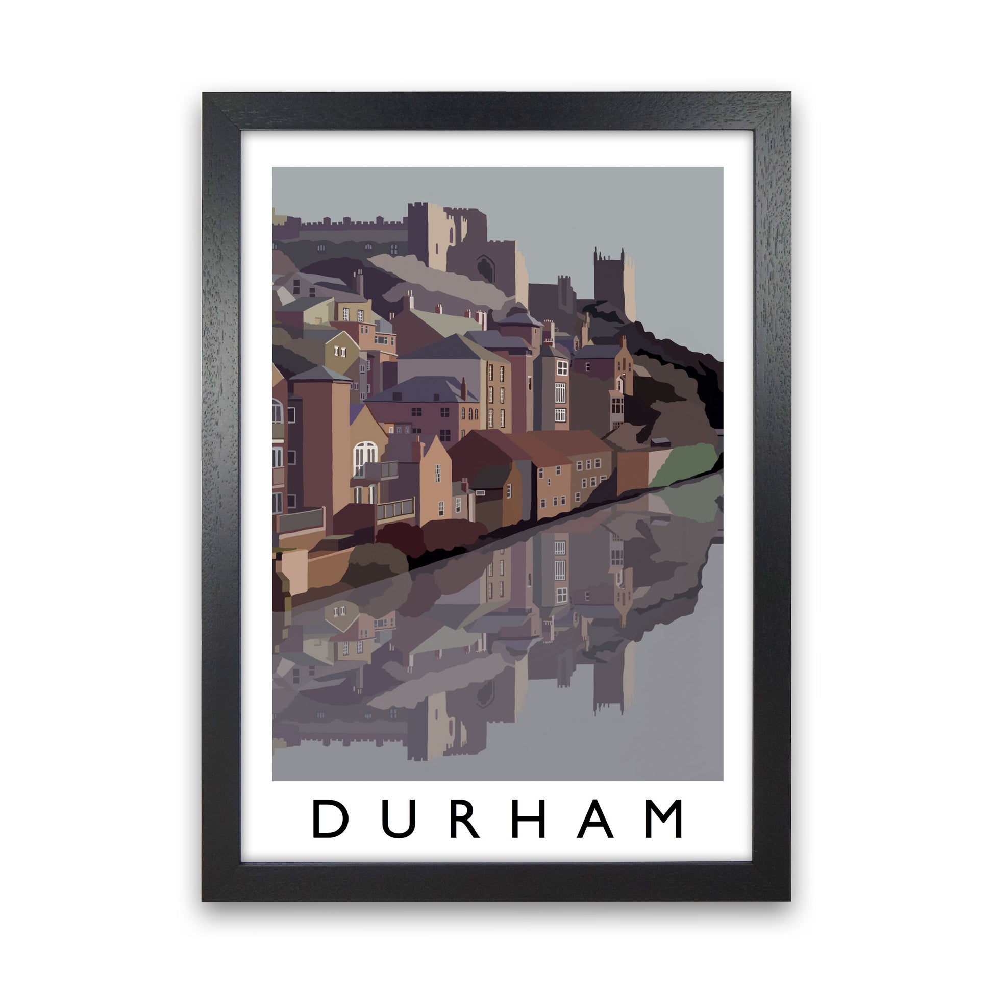 Durham Portrait by Richard O'Neill Black Grain