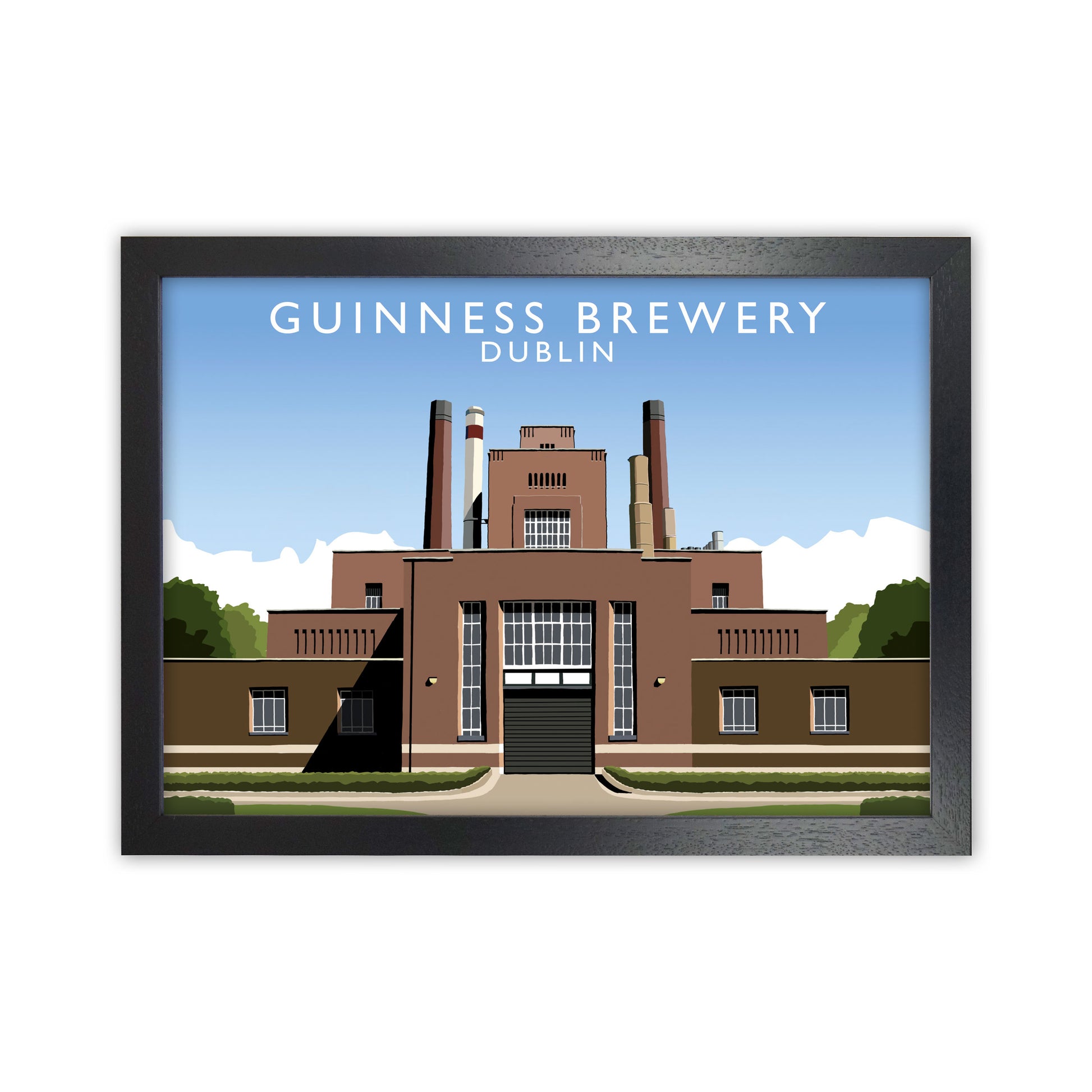 Guinness Brewery1 by Richard O'Neill Black Grain