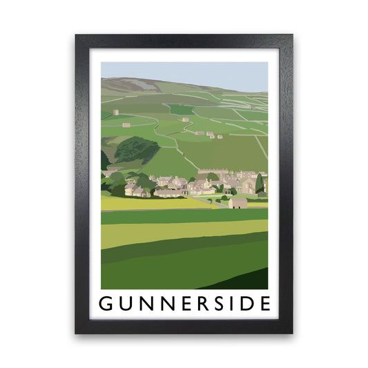 Gunnerside Portrait by Richard O'Neill Black Grain