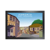 Haworth West Yorkshire Framed Digital Art Print by Richard O'Neill