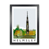 Helmsley Travel Art Print by Richard O'Neill, Framed Wall Art