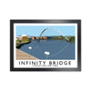 Infinity Bridge Stockton-On-Tees Art Print by Richard O'Neill