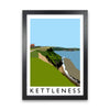 Kettleness Travel Art Print by Richard O'Neill, Framed Wall Art