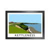 Kettleness Framed Digital Art Print by Richard O'Neill