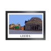 Leeds Digital Art Print by Richard O'Neill, Framed Wall Art