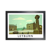 Leyburn Travel Art Print by Richard O'Neill, Framed Wall Art