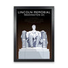 Lincoln Memorial Washington DC Travel Art Print by Richard O'Neill