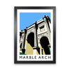 Marble Arch Travel Art Print by Richard O'Neill, Framed Wall Art
