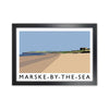Marske-By-The-Sea Travel Art Print by Richard O'Neill, Framed Wall Art