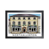 Northallerton Travel Art Print by Richard O'Neill, Framed Wall Art