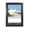 Pen-Y-Ghent Travel Art Print by Richard O'Neill, Framed Wall Art