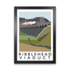 Ribblehead Viaduct Travel Art Print by Richard O'Neill, Framed Wall Art