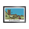 Richmond Travel Art Print by Richard O'Neill, Framed Wall Art