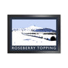 Roseberry Topping Travel Art Print by Richard O'Neill, Framed Wall Art