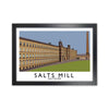 Salts Mill Travel Art Print by Richard O'Neill, Framed Wall Art