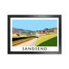 Sandsend Travel Art Print by Richard O'Neill, Framed Wall Art