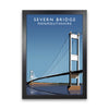 Severn Bridge Monmouthshire Art Print by Richard O'Neill, Framed Wall Art