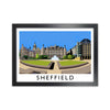 Sheffield Framed Digital Art Print by Richard O'Neill