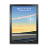 South Bay Portrait Scarborough Art Print by Richard O'Neill, Framed Wall Art